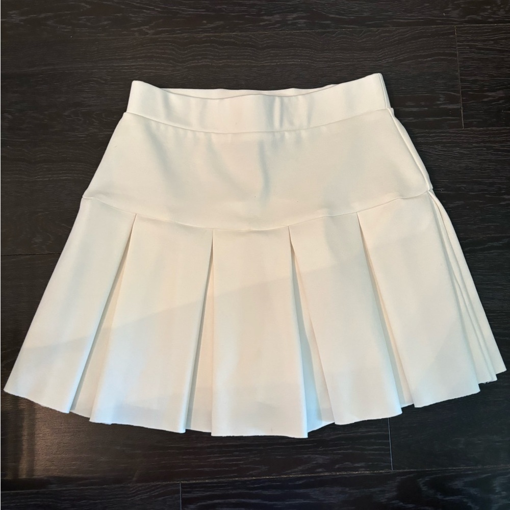 Lioness White Mini Skater Skirt
